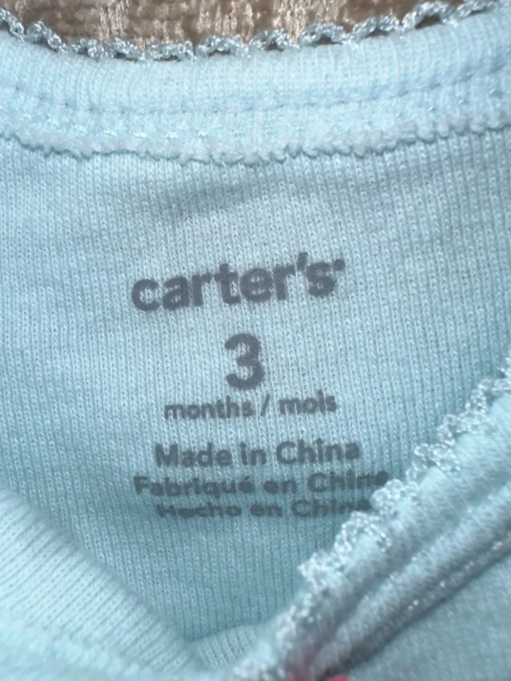 Blue Birdie Girls Carter’s Outfit Set size 3M vintage retired set